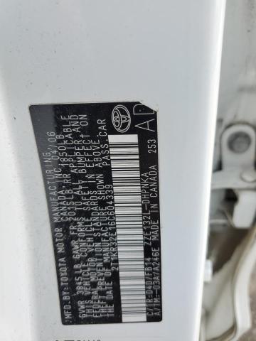 2T1KR32E16C604339 - 2006 TOYOTA COROLLA MA XR WHITE photo 13