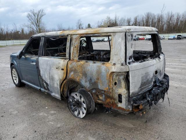 2FMGK5CC9ABB29605 - 2010 FORD FLEX SEL Կապույտ լուսանկար 2