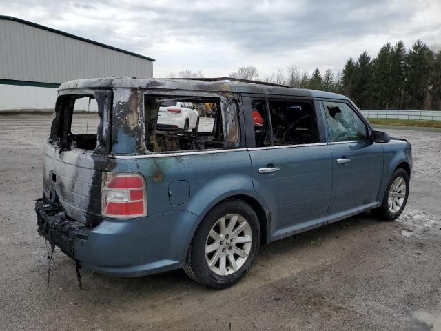 2FMGK5CC9ABB29605 - 2010 FORD FLEX SEL Կապույտ լուսանկար 3
