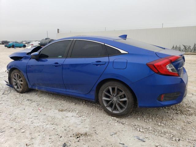 19XFC1F70KE016074 - 2019 HONDA CIVIC EXL ლურჯი ფოტო 2