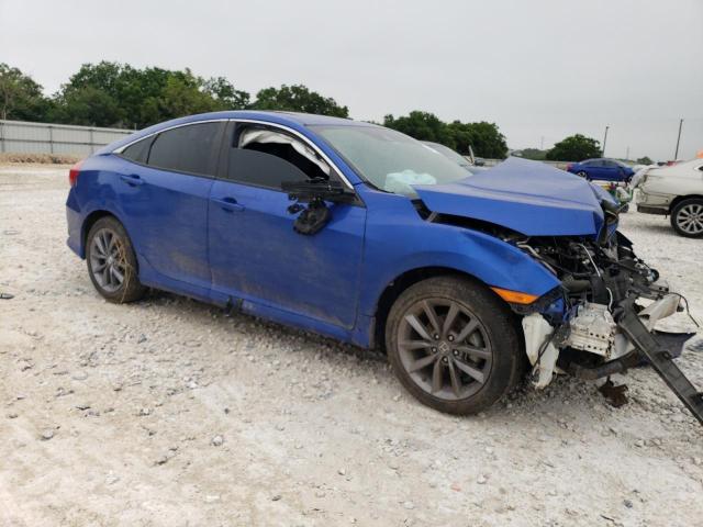 19XFC1F70KE016074 - 2019 HONDA CIVIC EXL ლურჯი ფოტო 4