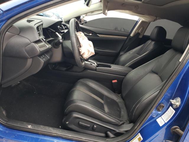 19XFC1F70KE016074 - 2019 HONDA CIVIC EXL ლურჯი ფოტო 7