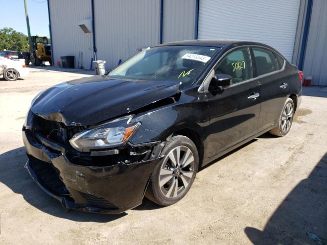 3N1AB7AP2KY433026 - 2019 NISSAN SENTRA S BLACK photo 1