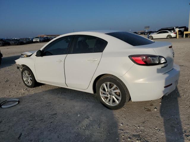 JM1BL1W74D1821063 - 2013 MAZDA 3 I WHITE photo 2