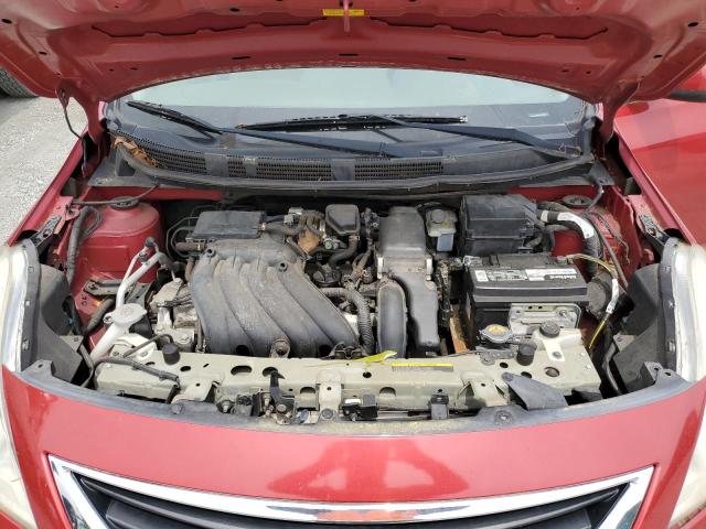 3N1CN7AP8CL941872 - 2012 NISSAN VERSA S წითელი ფოტო 11