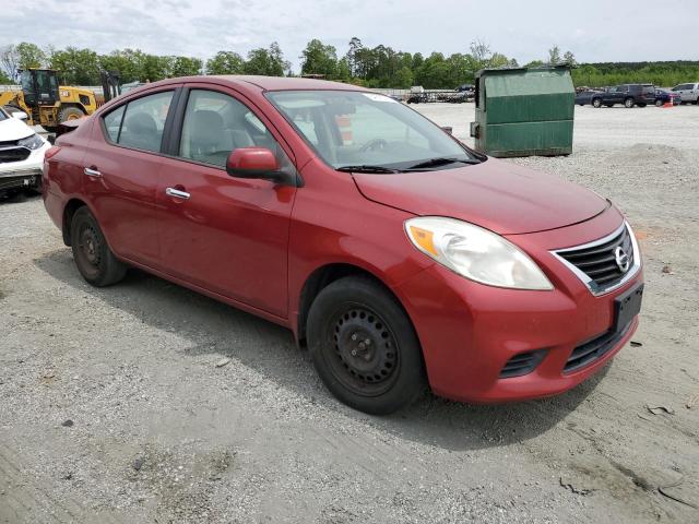 3N1CN7AP8CL941872 - 2012 NISSAN VERSA S წითელი ფოტო 4