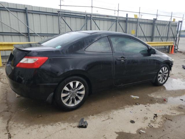 2HGFG12969H529566 - 2009 HONDA CIVIC EXL BLACK photo 3