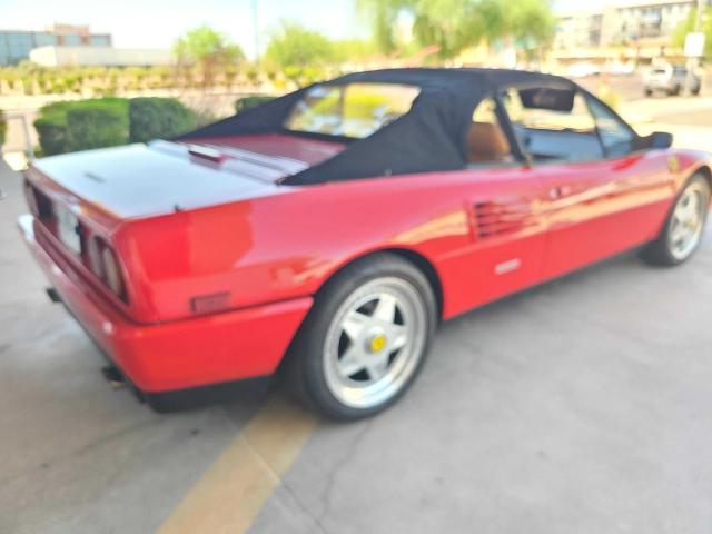 ZFFRK33A4M0089215 - 1991 FERRARI MONDIAL T CABRIOLET RED photo 4