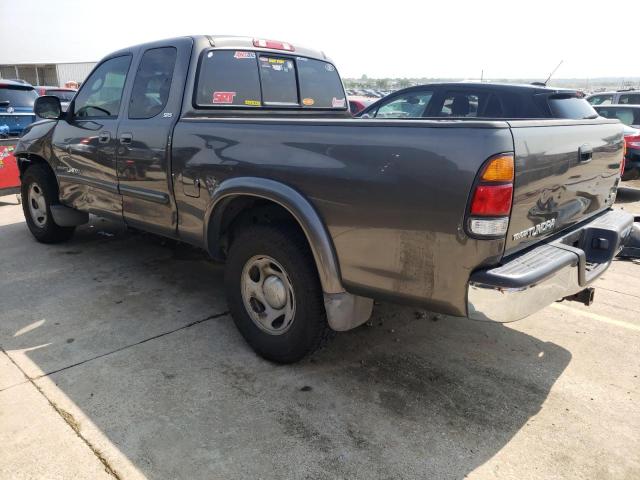 5TBRT34174S452123 - 2004 TOYOTA TUNDRA ACCESS CAB SR5 GRAY photo 2