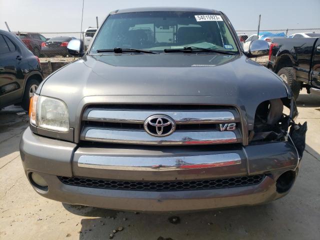 5TBRT34174S452123 - 2004 TOYOTA TUNDRA ACCESS CAB SR5 GRAY photo 5