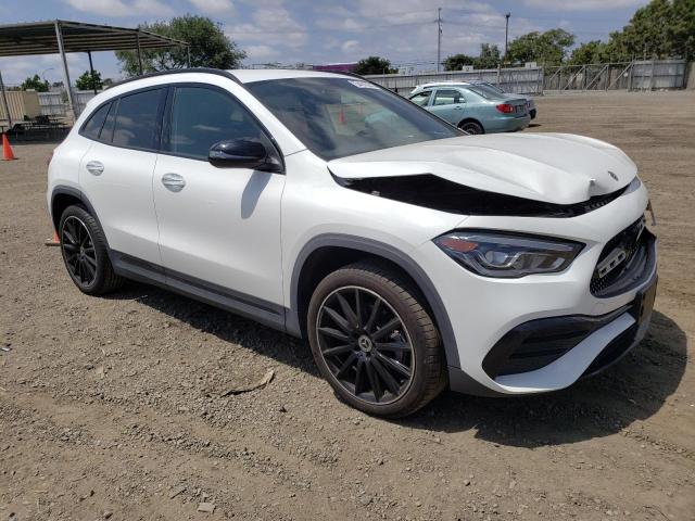 W1N4N4HB3MJ195259 - 2021 MERCEDES-BENZ GLA 250 4MATIC WHITE photo 4