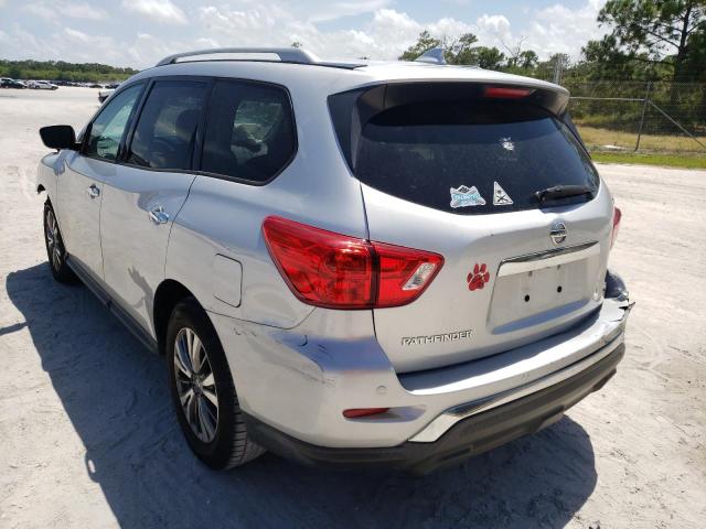 5N1DR2MN6KC644043 - 2019 NISSAN PATHFINDER S SILVER photo 3