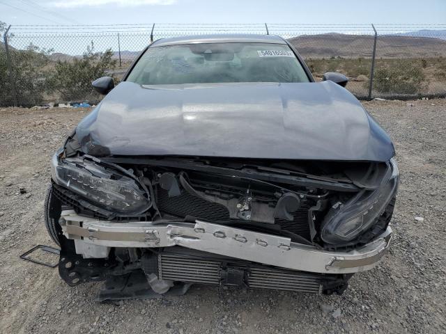 1HGCV2F56KA021950 - 2019 HONDA ACCORD EXL GRAY photo 5