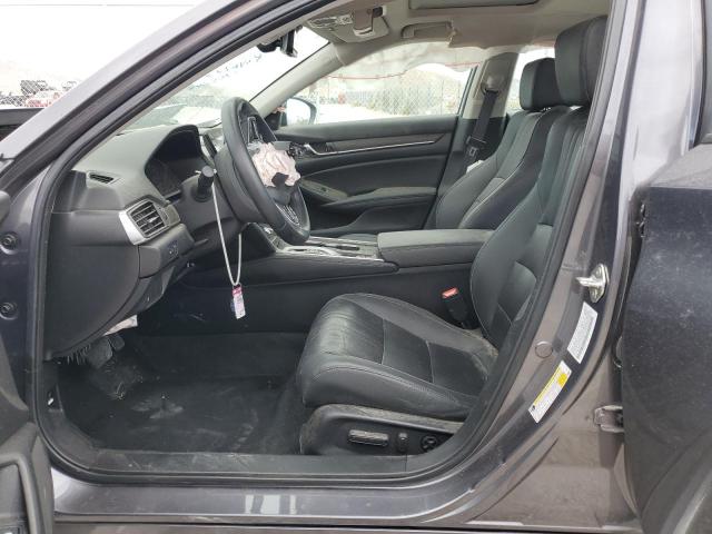 1HGCV2F56KA021950 - 2019 HONDA ACCORD EXL GRAY photo 7