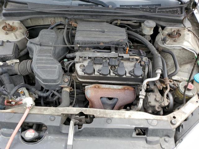 1HGEM22374L056097 - 2004 HONDA CIVIC DX VP Gümüş foto 11
