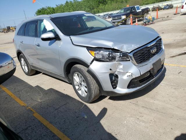 5XYPGDA32LG685420 - 2020 KIA SORENTO L SILVER photo 4