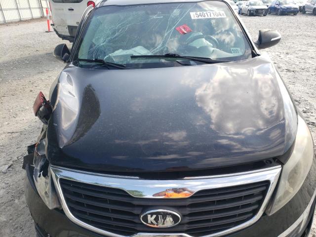 KNDPC3A20C7340803 - 2012 KIA SPORTAGE EX BLACK photo 12