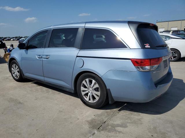 5FNRL5H49EB021893 - 2014 HONDA ODYSSEY EX BLUE photo 2