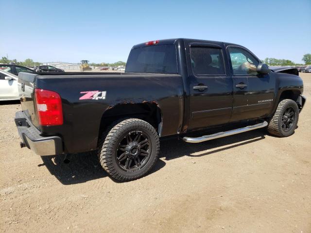 2GCEK13M171506844 - 2007 CHEVROLET SILVERADO K1500 CREW CAB BLACK photo 3