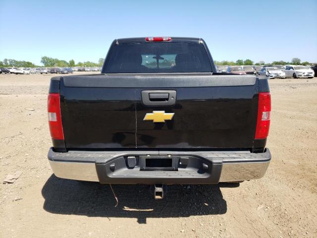 2GCEK13M171506844 - 2007 CHEVROLET SILVERADO K1500 CREW CAB BLACK photo 6