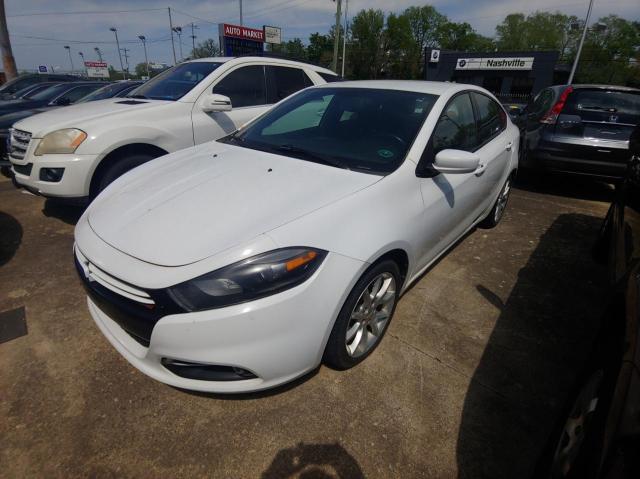 1C3CDFBH2DD154719 - 2013 DODGE DART SXT WHITE photo 2