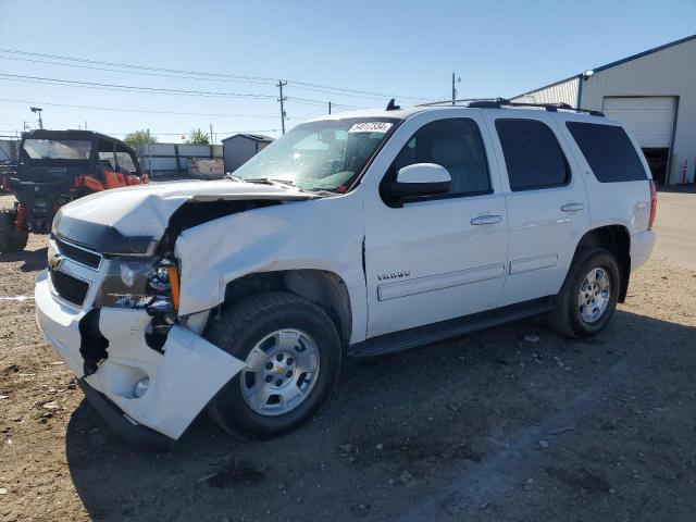 1GNSKBE09CR236676 - 2012 CHEVROLET TAHOE K1500 LT WHITE photo 1