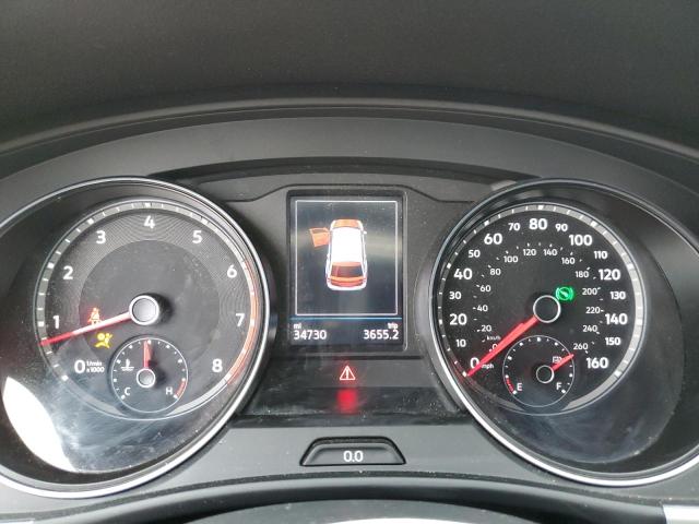 1V2JE2CA3MC214375 - 2021 VOLKSWAGEN ATLAS CROS SE GRAY photo 9