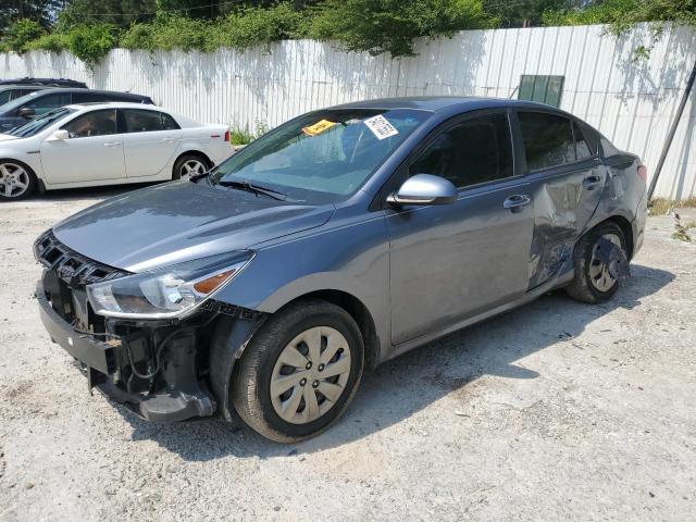 3KPA24AB0KE216432 - 2019 KIA RIO S GRAY photo 1