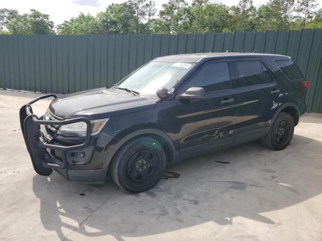 1FM5K8AR2HGA78967 - 2017 FORD EXPLORER POLICE INTERCEPTOR 黑色 照片 1