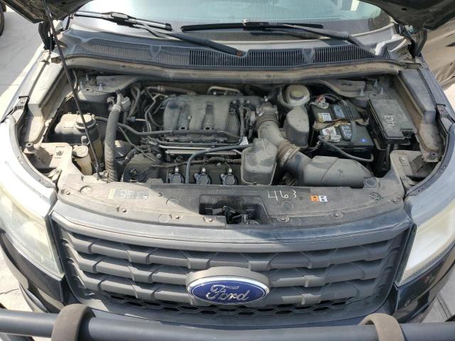 1FM5K8AR2HGA78967 - 2017 FORD EXPLORER POLICE INTERCEPTOR 黑色 照片 12