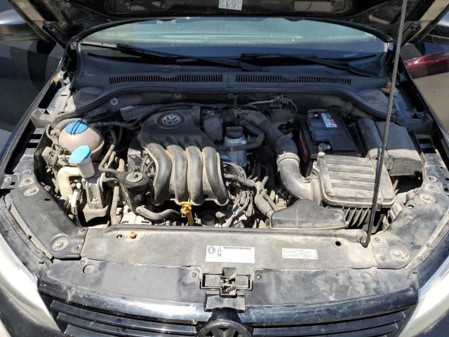 3VW2K7AJ4DM285904 - 2013 VOLKSWAGEN JETTA BASE Schwarz Foto 11