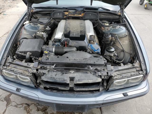 WBAGG83481DN85960 - 2001 BMW 740 I AUTOMATIC GRAY photo 11