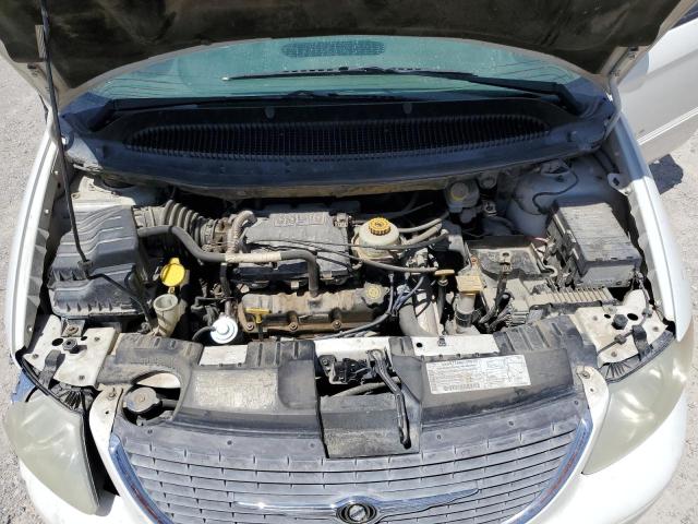 1C4GP44311B258412 - 2001 CHRYSLER TOWN AND C LX WHITE photo 11