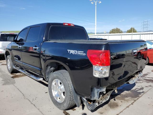 5TFDV54148X036909 - 2008 TOYOTA TUNDRA CREWMAX BLACK photo 2