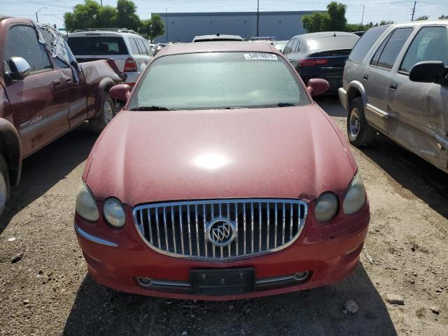 2G4WE587481181044 - 2008 BUICK LACROSSE CXS RED photo 5