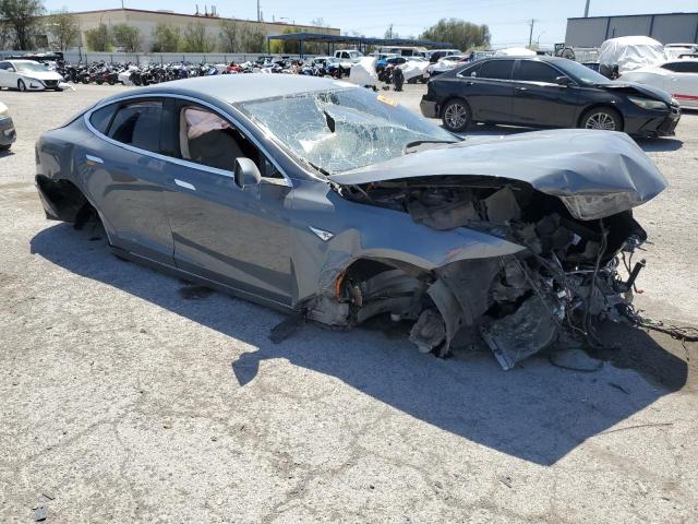 5YJSA1H12EFP38478 - 2014 TESLA MODEL S ნაცრისფერი ფოტო 4