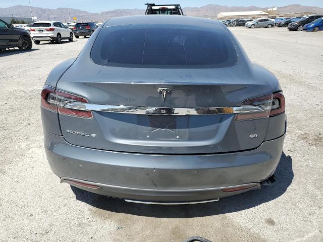 5YJSA1H12EFP38478 - 2014 TESLA MODEL S ნაცრისფერი ფოტო 6