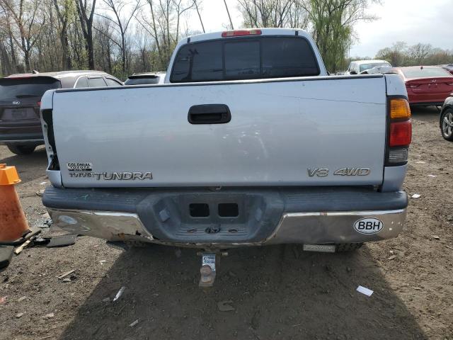 5TBBT4411YS086639 - 2000 TOYOTA TUNDRA ACCESS CAB 银色 照片 6
