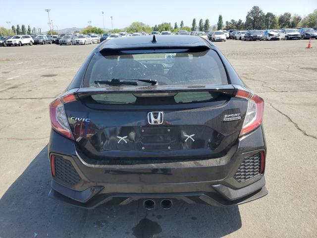 SHHFK7H93JU411233 - 2018 HONDA CIVIC SPORT TOURING BLACK photo 6
