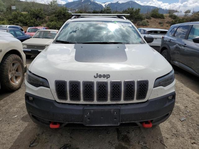 1C4PJMBX6KD313725 - 2019 JEEP CHEROKEE TRAILHAWK WHITE photo 5