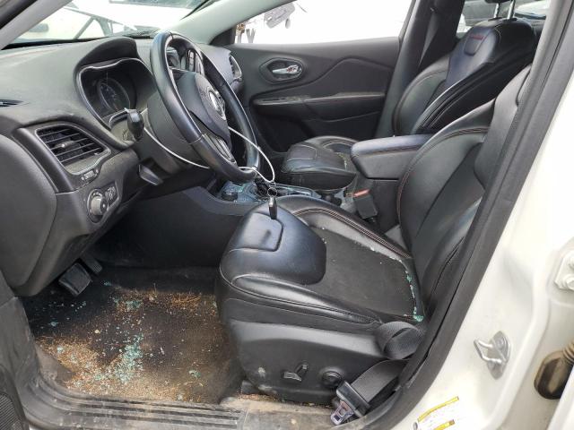 1C4PJMBX6KD313725 - 2019 JEEP CHEROKEE TRAILHAWK WHITE photo 7