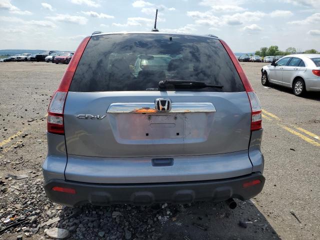 5J6RE48718L051383 - 2008 HONDA CR-V EXL BLUE photo 6