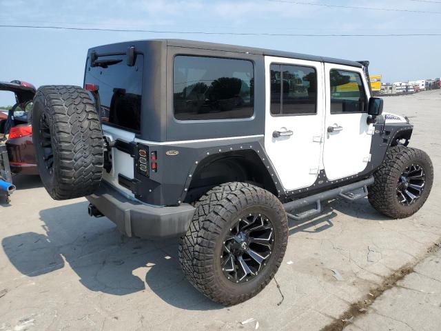 1C4BJWDG9EL176325 - 2014 JEEP WRANGLER U SPORT WHITE photo 3