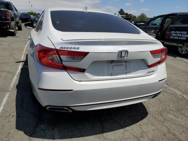 1HGCV1F34LA030558 - 2020 HONDA ACCORD SPORT WHITE photo 6