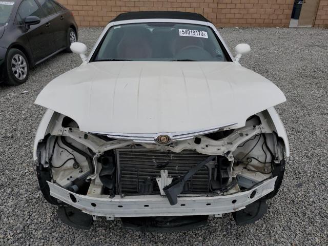 1C3AN65L45X045411 - 2005 CHRYSLER CROSSFIRE LIMITED WHITE photo 5