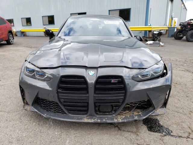 WBS43AY01PFP86023 - 2023 BMW M3 COMPETITION CHARCOAL photo 5