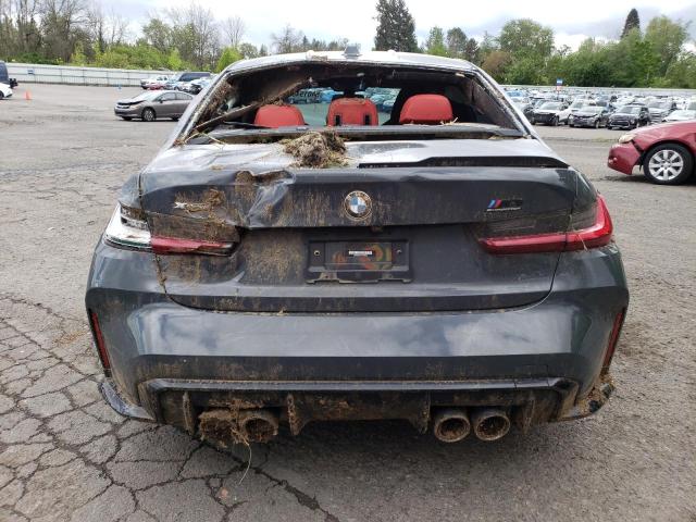 WBS43AY01PFP86023 - 2023 BMW M3 COMPETITION CHARCOAL photo 6