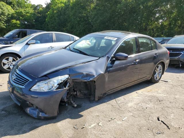 JN1CV6AR0CM975872 - 2012 INFINITI G37 GRAY photo 1