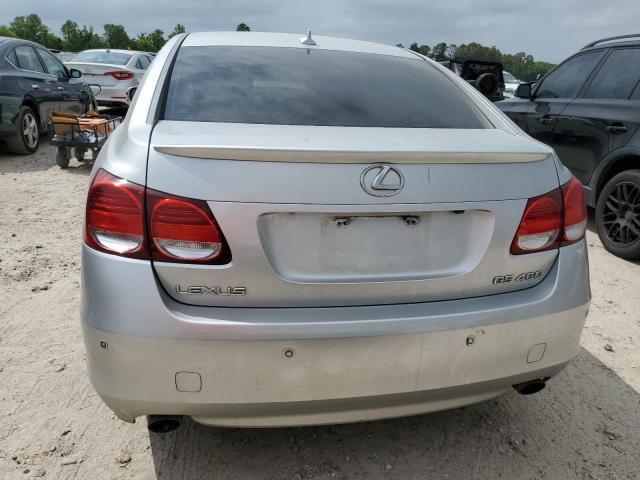 JTHBL96S985001805 - 2008 LEXUS GS 460 SILVER photo 6