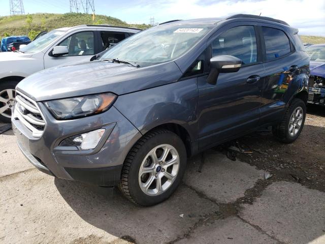 MAJ6P1UL9JC213504 - 2018 FORD ECOSPORT SE GRAY photo 1